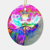 Pink Poppy Keramikornament (Links)