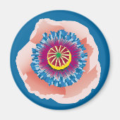 Pink Poppy Magnet (Vorne)