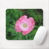 Pink Poppy Mousepad (Mit Mouse)