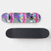 Pink Poppy Skateboard (Horizontal)