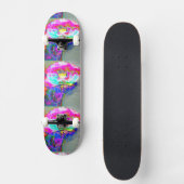 Pink Poppy Skateboard (Vorderseite)