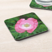 Pink Poppy Untersetzer (Linke Seite)