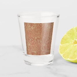 Pink Poppy (von William Morris) (Vintages Muster) Schnapsglas