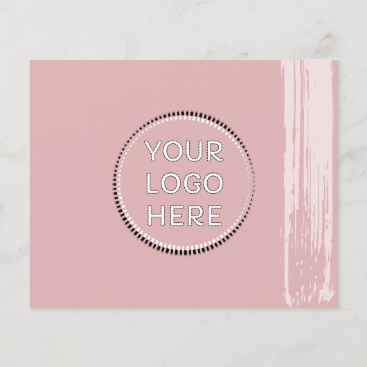 Pink Popular Small Business Tips Instructions Flyer (Hinten)