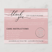 Pink Popular Small Business Tips Instructions Flyer (Vorne)