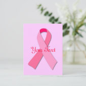 Pink Postkarte (Stehend Vorderseite)