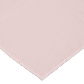 Pink Potpourri Pastel Solid Color Print Tischdecke (Schrägansicht)