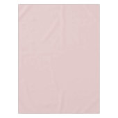 Pink Potpourri Pastel Solid Color Print Tischdecke (Vorderseite)