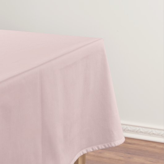 Pink Potpourri Pastel Solid Color Print Tischdecke (Beispiel)