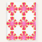 Pink Power Spiral Notebook Notizblock (Vorderseite)