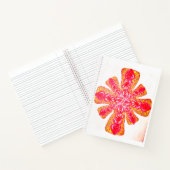 Pink Power Spiral Notebook Notizblock (Innenseite)