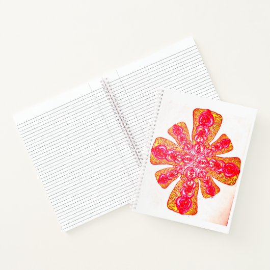 Pink Power Spiral Notebook Notizblock (Innenseite)