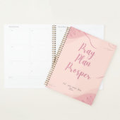 Pink Pray Plan Prosper Faith-Based Daily Planer (Anzeige)