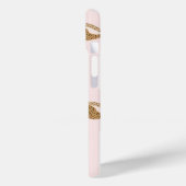 Pink Preppy Aesthetic Collage Case (Rückseite / Links)