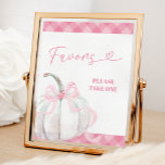 Pink Preppy Pumpkin Girl Geburtstagsfavoriten Post Poster<br><div class="desc">Pink Preppy Pumpkin Girl Geburtstagsfavoriten Poster</div>
