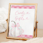 Pink Preppy Pumpkin Girl Geburtstagskarten und Ges Poster<br><div class="desc">Pink Preppy Pumpkin Girl Geburtstagskarten und Geschenke</div>