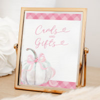 Pink Preppy Pumpkin Girl Geburtstagskarten und Ges