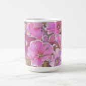 Pink Primrose Blume Blumenstrauß Tasse Cup (Mittel)
