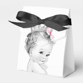 Pink Princess Baby Dusche Gefälligkeitsboxen Geschenkschachtel