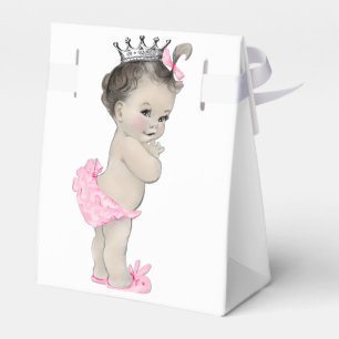 Pink Princess Baby Dusche Gefälligkeitsboxen Geschenkschachtel