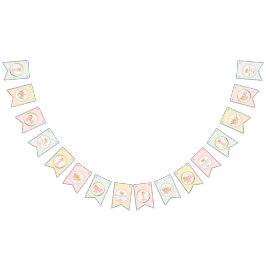 Pink Princess Baby Girl Erstgeburtenpartydekor Wimpelkette