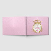 Pink Princess Baby Showroom Gästebuch PERSONALISIE (Voll)