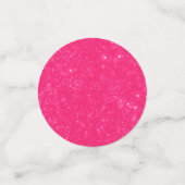 Pink Princess Birthday Party Table Confetti Konfetti (Klein Vorderseite)