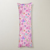 Pink Princess Cotton Body Kissen ( 20" x 54") (Rückseite (Vertikal))