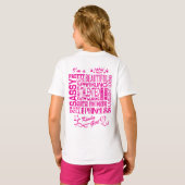 Pink Princess Crown - Kinda Girl T-Shirt (Schwarz voll)
