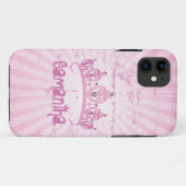 Pink Princess Crown Mate ID™ iPhone 5 Fall Case-Mate iPhone Hülle (Rückseite (Horizontal))