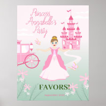 Pink Princess Fantasy Birthday Party