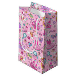 Pink Princess-Geschenktasche Kleine Geschenktüte