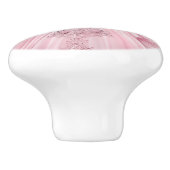Pink Princess Girl's Girly Ceramic Knob Keramikknauf (Seitenansicht)