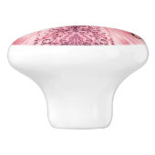 Pink Princess Girl's Girly Ceramic Knob Keramikknauf (Seitenansicht)