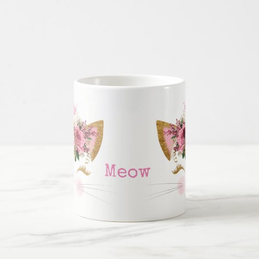Pink Princess Kitty Tasse (Mittel)