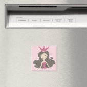 Pink Princess Magnet (In Situ (Geschirrspüler))