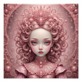 Pink Princess Mark Ryden Style Art Poster Drucken (Vorne)