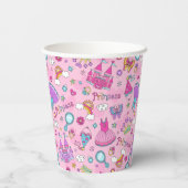Pink Princess Paper Cup Pappbecher (Rückseite)