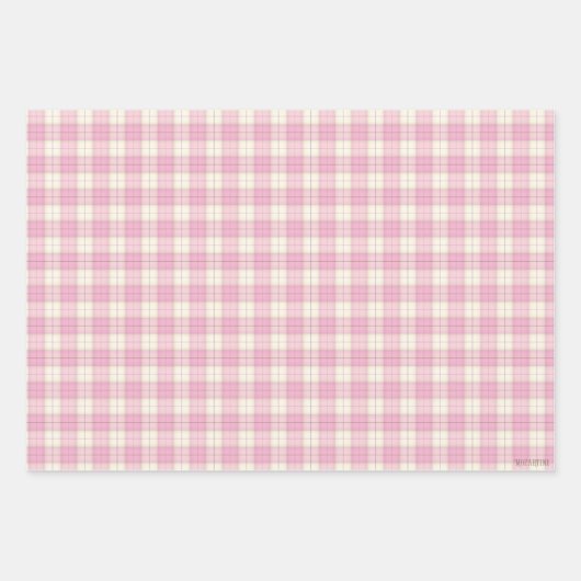 Pink Princess Pattern Collection Craft & Scrapbook Geschenkpapier Set (Vorderseite 2)