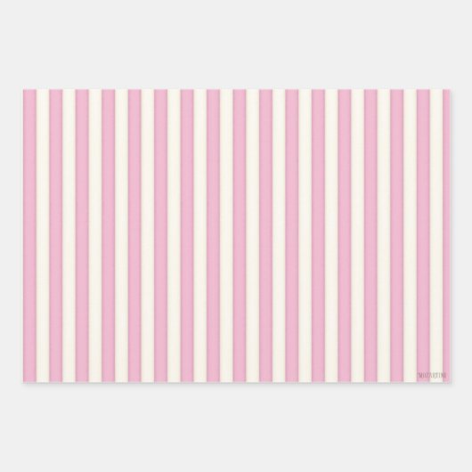 Pink Princess Pattern Collection Craft & Scrapbook Geschenkpapier Set (Vorderseite)