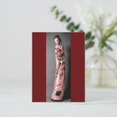 Pink Princess Postcard Postkarte (Stehend Vorderseite)