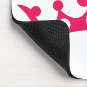Pink Princess Tiara Mousepad (Ecke)