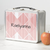 Pink Prism individuell angepasst Metall Brotdose (Beispiel)