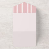 Pink Promise - Leere Spiegel All In One Einladung (Außenbereich)