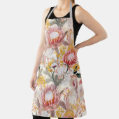 Pink Protea Floral Schürze (InSitu)