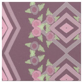 Pink Pum floral Accented Stoff (Nahaufnahme)