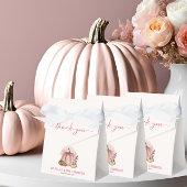 Pink Pumpkin auf ihrem Weg Fall Girl Babydusche Geschenkschachtel