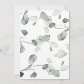 Pink Pumpkin Baby Dusche Einladung (Rückseite)