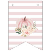 Pink Pumpkin Birthday Party Banner (Erste Fahne)