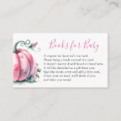 Pink Pumpkin Book for Baby Invasion Umschließung Begleitkarte (Vorderseite)